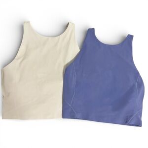 Lululemon Align High-Neck Tank Bundle of Two Size 6 Purple Light Lavender